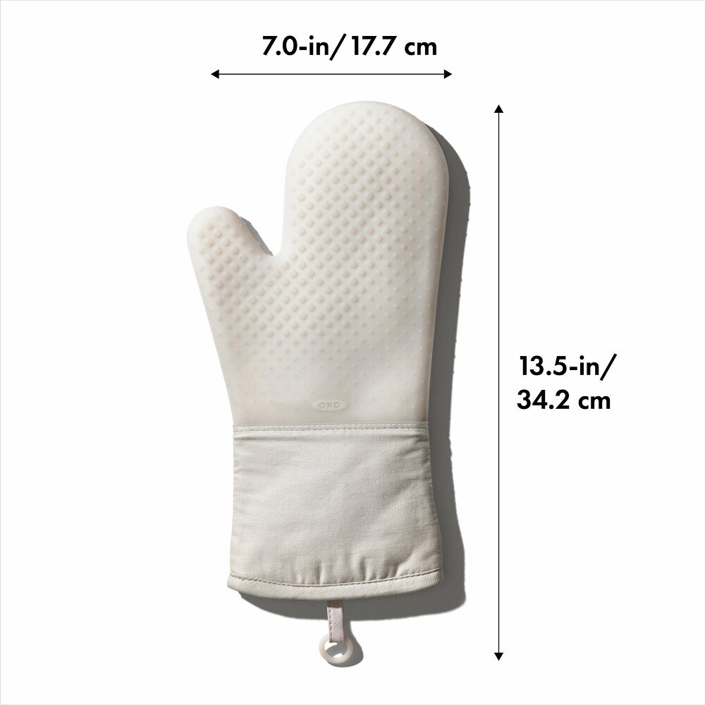 Silicone Oven Mitt - Oat