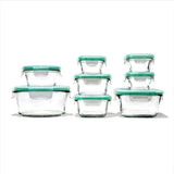 16 Piece Glass Smart Seal Everyday Container Set T9