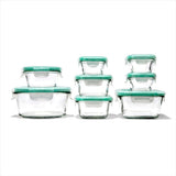 16 Piece Glass Smart Seal Everyday Container Set T9