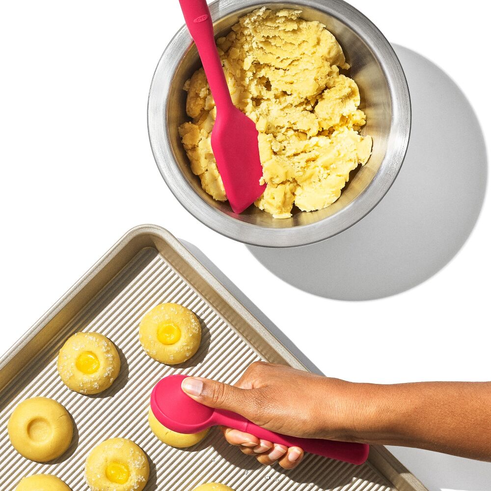 Silicone Cookie Scoop & Small Spatula Set F9