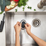 OXO Good Grips 2-In-1 Sink Strainer & Stopper Tray Pack C4