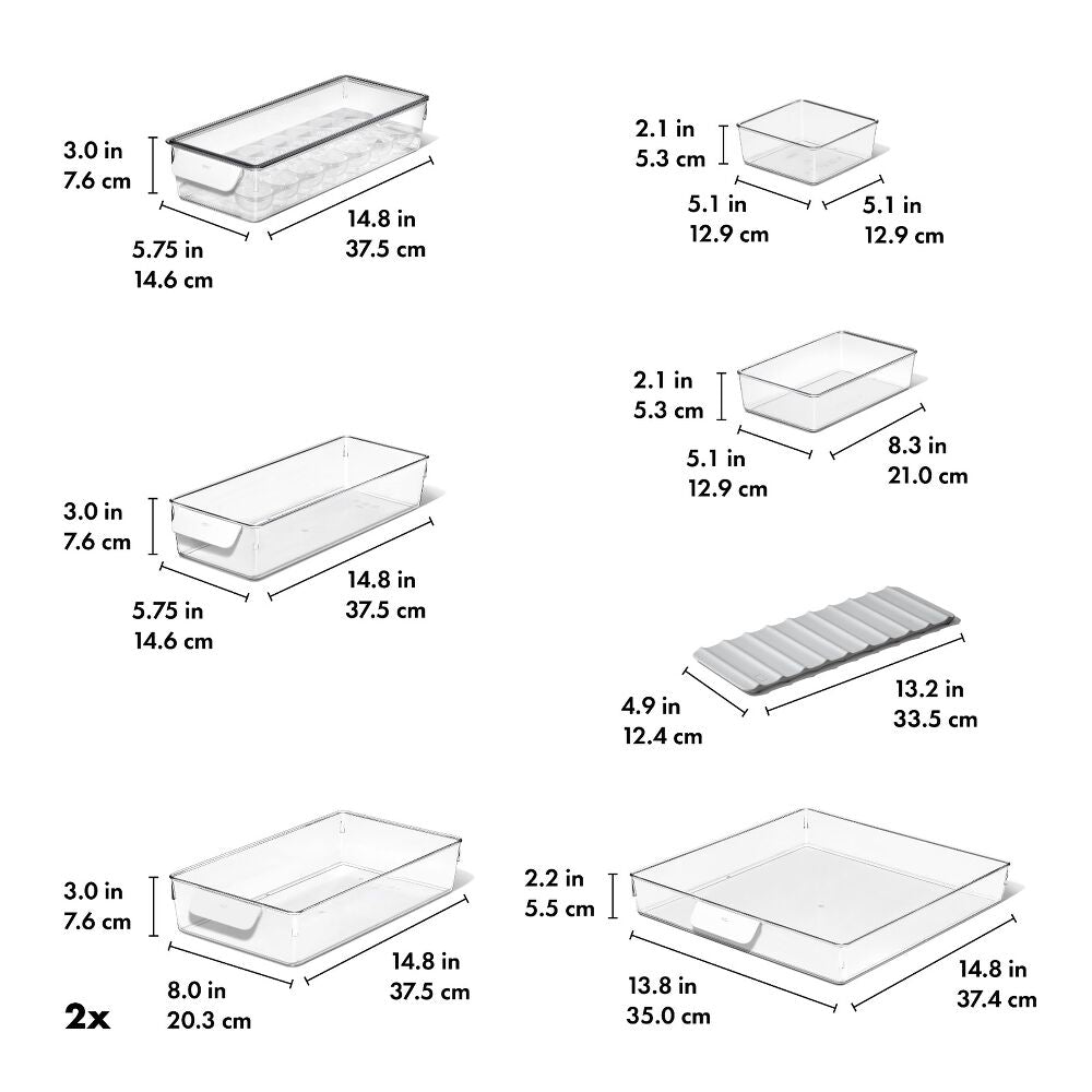 8 Piece Refrigerator Organization Set C7