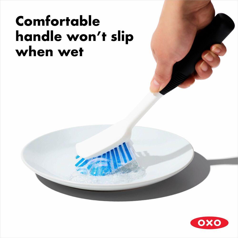 Dish Brush with Scraper
