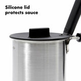 Grilling Basting Pot and Brush Set Z7