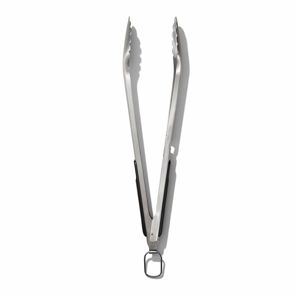 Grilling Tongs with Built-In Bottle Opener X9