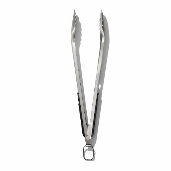 Grilling Tongs with Built-In Bottle Opener X9