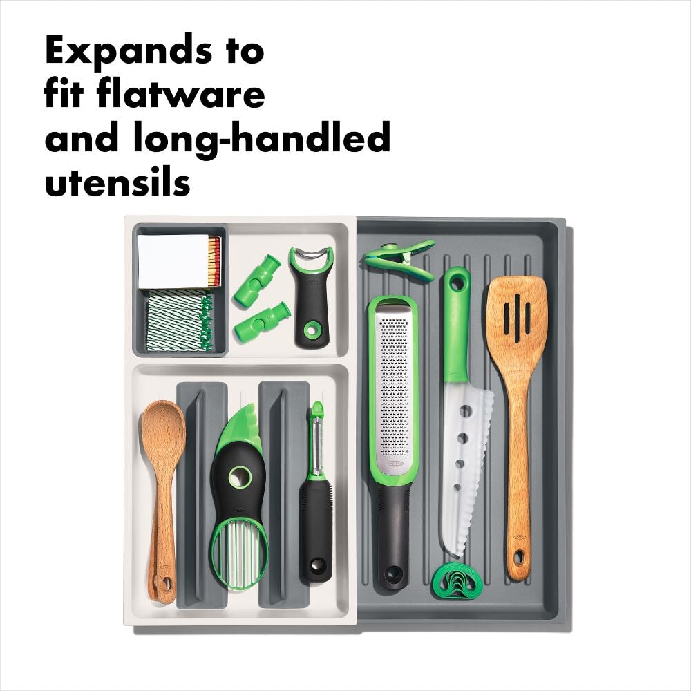 Large Expandable Kitchen Tool Drawer Organizer Z9