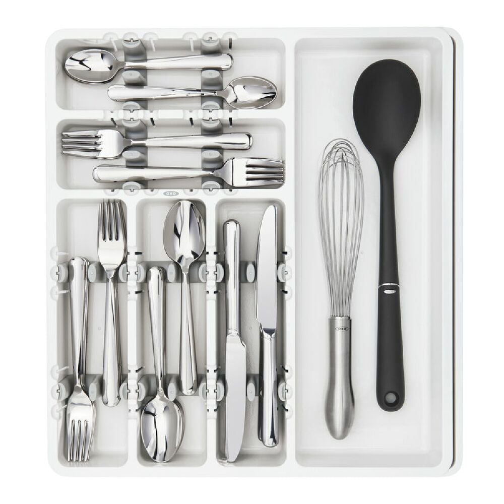 Large Expandable Utensil Organizer W0