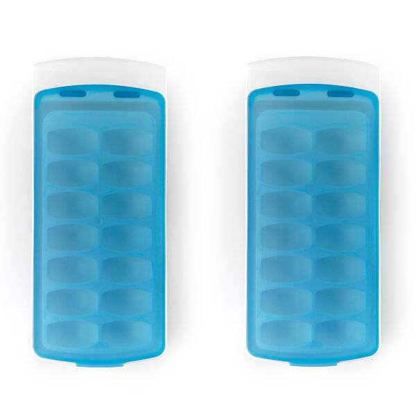 No-Spill Ice Cube Tray - 2 Pack D7