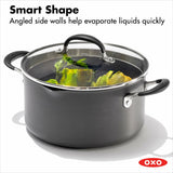 Non-Stick 6-Quart Stock Pot with Lid C1