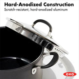 Non-Stick 6-Quart Stock Pot with Lid C1