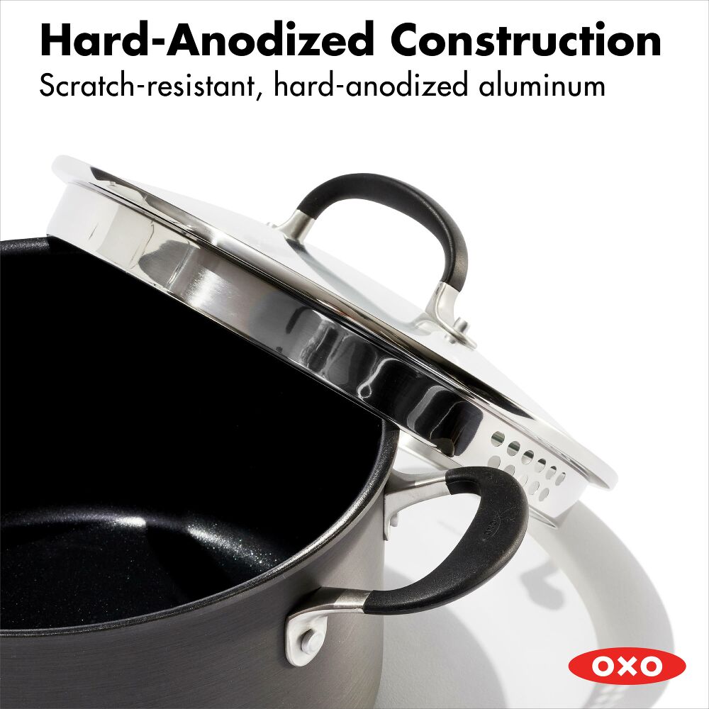 Non-Stick 6-Quart Stock Pot with Lid C1