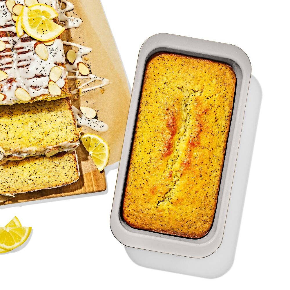 Non-Stick Pro Ceramic Coated Metal Bakeware 1 lb Loaf Pan O6