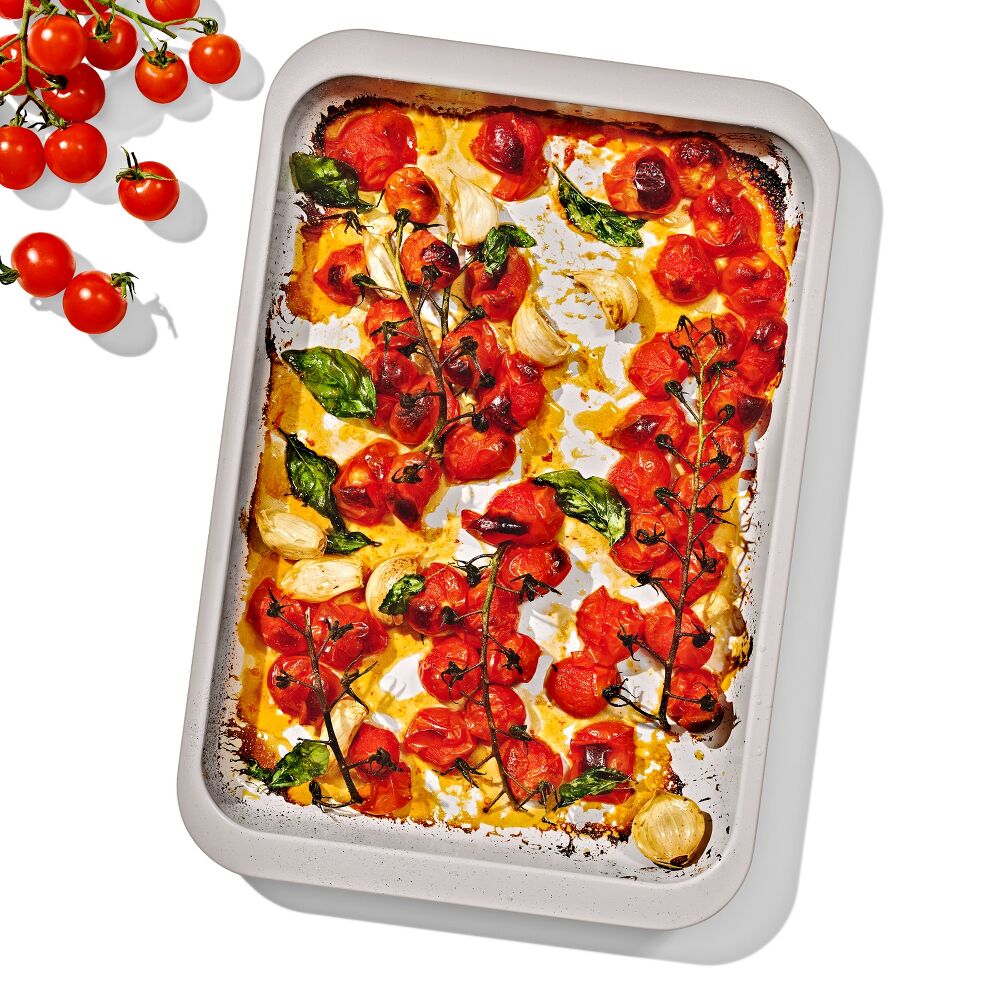 Non-Stick Pro Ceramic Coated Metal Bakeware Quarter Sheet Pan M6