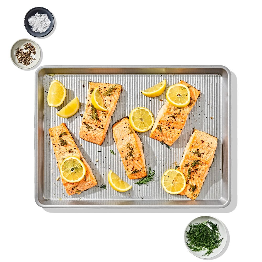 Non-Stick Pro Clear Coated Half Sheet Pan N7