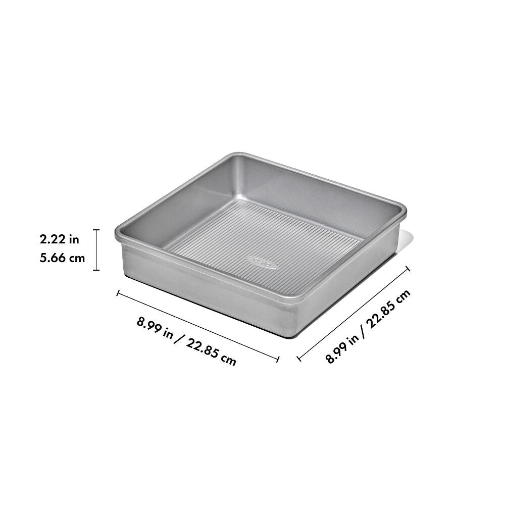 Nonstick Pro Clear Coated 9 In Square Cake Pan T7