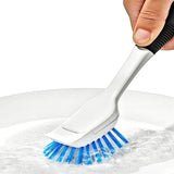 Nylon Bristle Dish Brush with Refills K7