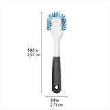 Nylon Bristle Dish Brush with Refills K7
