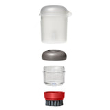 Outdoor Soap Dispensing Dish Brush with Storage Case C3