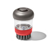 Outdoor Soap Dispensing Dish Brush with Storage Case C3