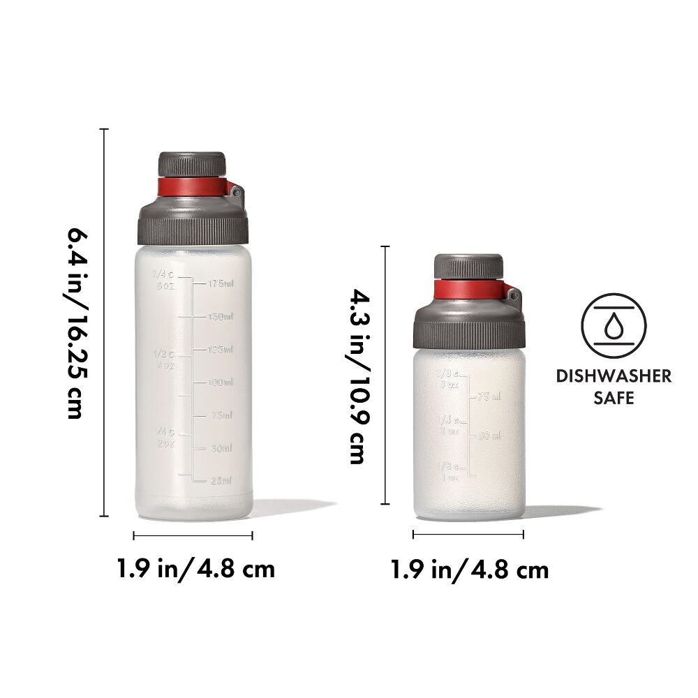Outdoor 7-Piece Spice Shaker & Squeeze Bottle Set I8