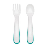 On-the-Go Plastic Fork and Spoon Set with Travel Case G7