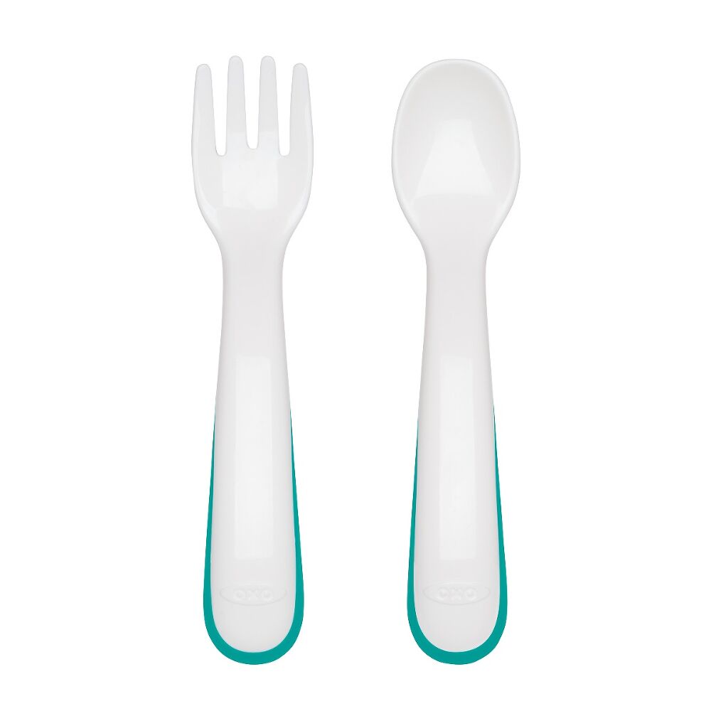 On-the-Go Plastic Fork and Spoon Set with Travel Case G7