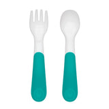 On-the-Go Plastic Fork and Spoon Set with Travel Case G7