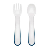 On-the-Go Plastic Fork and Spoon Set with Travel Case U3