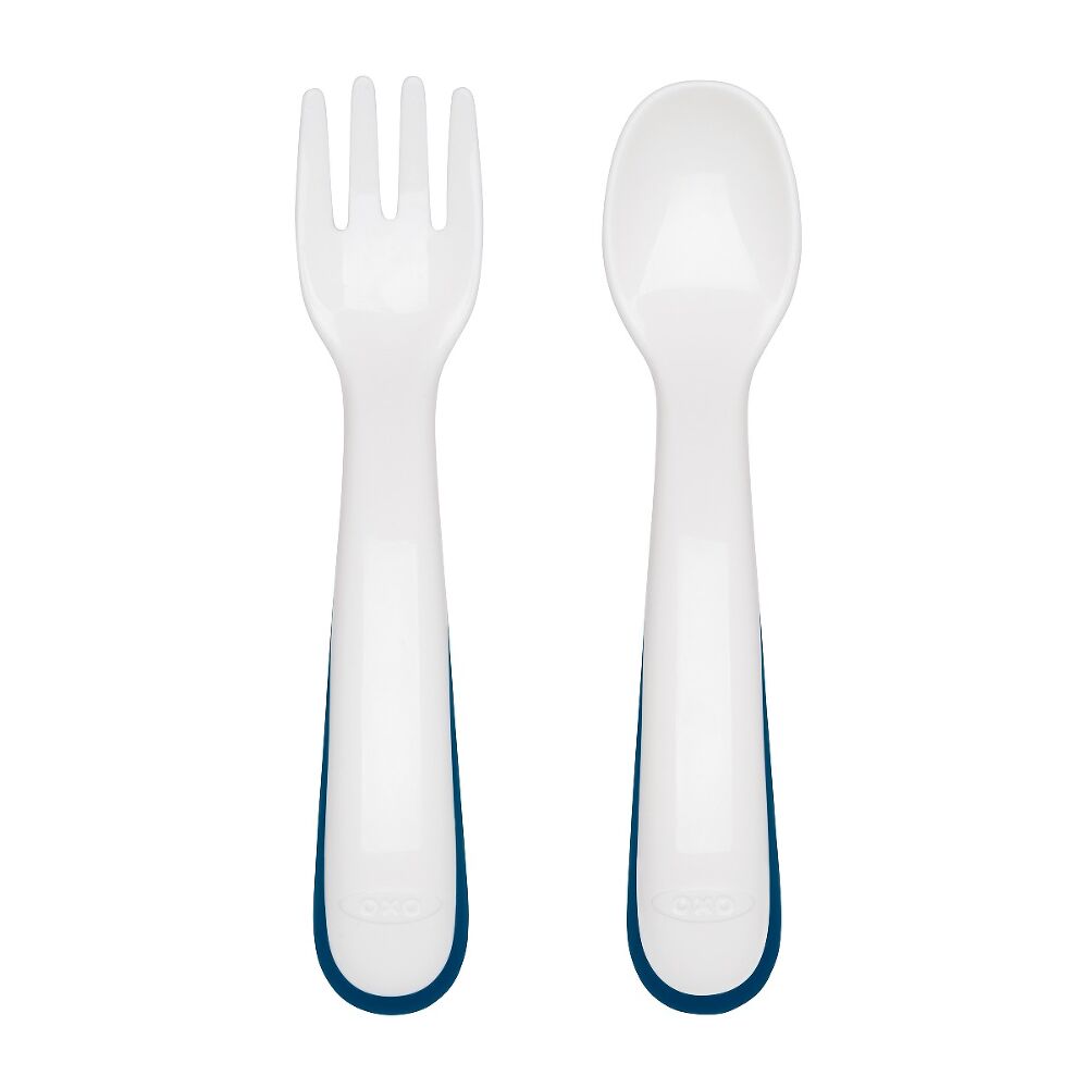 On-the-Go Plastic Fork and Spoon Set with Travel Case U3