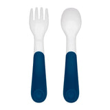 On-the-Go Plastic Fork and Spoon Set with Travel Case U3