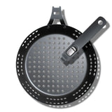 Outdoor 10" Perforated Carbon Steel Pan J7