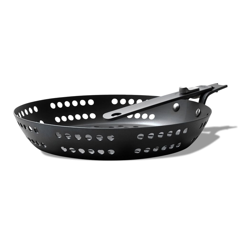 Outdoor 10" Perforated Carbon Steel Pan J7