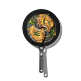 Outdoor 12-inch Carbon Steel Pan with Removable Handle L5