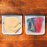 Outdoor Silicone Reusable Sandwich Bag (28 oz) U4