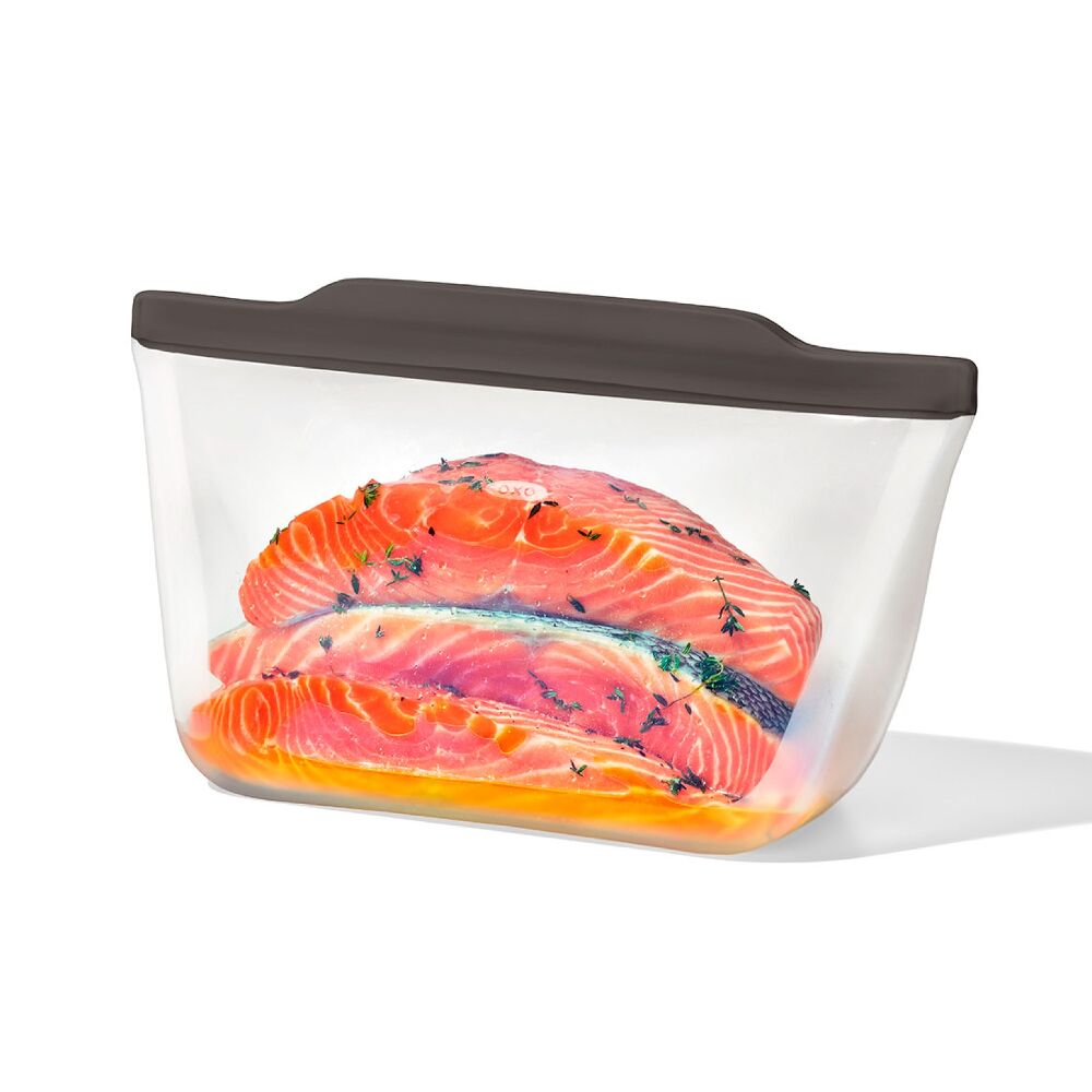 Outdoor Silicone Reusable Stand Up Bag Half Gallon (64 oz) D7