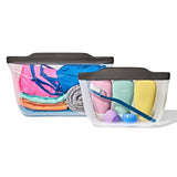 Outdoor Silicone Reusable Stand Up Bag Half Gallon (64 oz) D7
