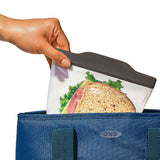 Outdoor Silicone Reusable Stand Up Bag Quart (32 oz) A9