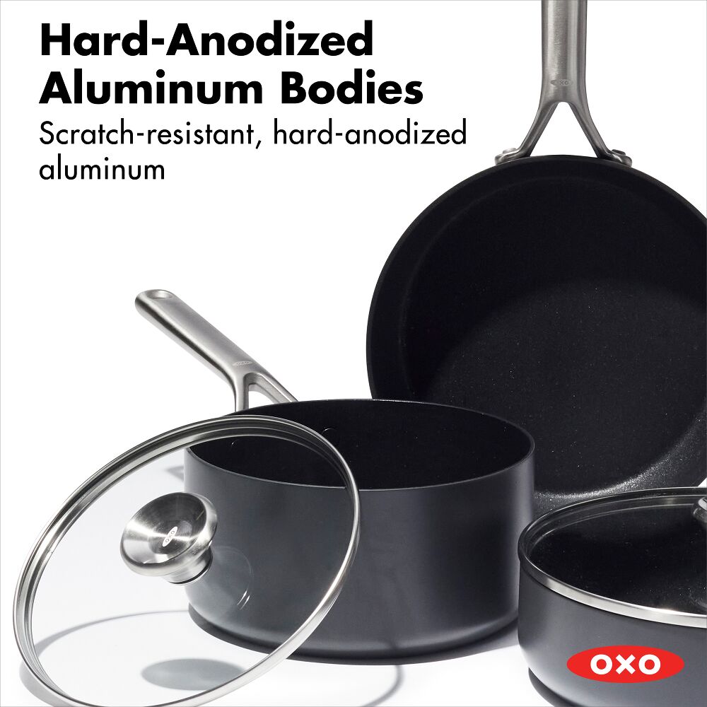 OXO Ceramic Professional Non-Stick 5-Piece Cookware Set B2
