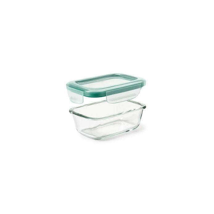 OXO Good Grips 1.6 Cup Smart Seal Glass Rectangle Container P9