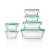 OXO Good Grips 12 Piece Smart Seal Glass Container Set A0