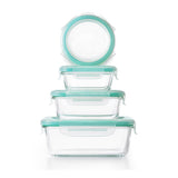 OXO Good Grips 12 Piece Smart Seal Glass Container Set A0