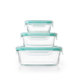 OXO Good Grips 12 Piece Smart Seal Glass Container Set A0