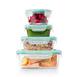 OXO Good Grips 12 Piece Smart Seal Glass Container Set A0