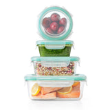 OXO Good Grips 12 Piece Smart Seal Glass Container Set A0