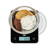 OXO Good Grips 22 lb Everyday Glass Food Scale S2