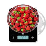 OXO Good Grips 22 lb Everyday Glass Food Scale S2