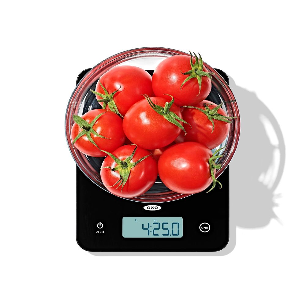 OXO Good Grips 22 lb Everyday Glass Food Scale S2