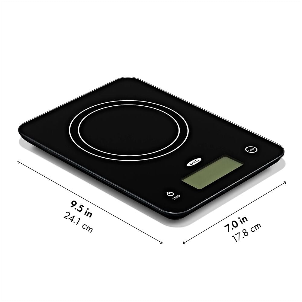 OXO Good Grips 22 lb Everyday Glass Food Scale U5