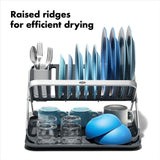 OXO Good Grips Aluminum Fold Flat Dish Rack E4